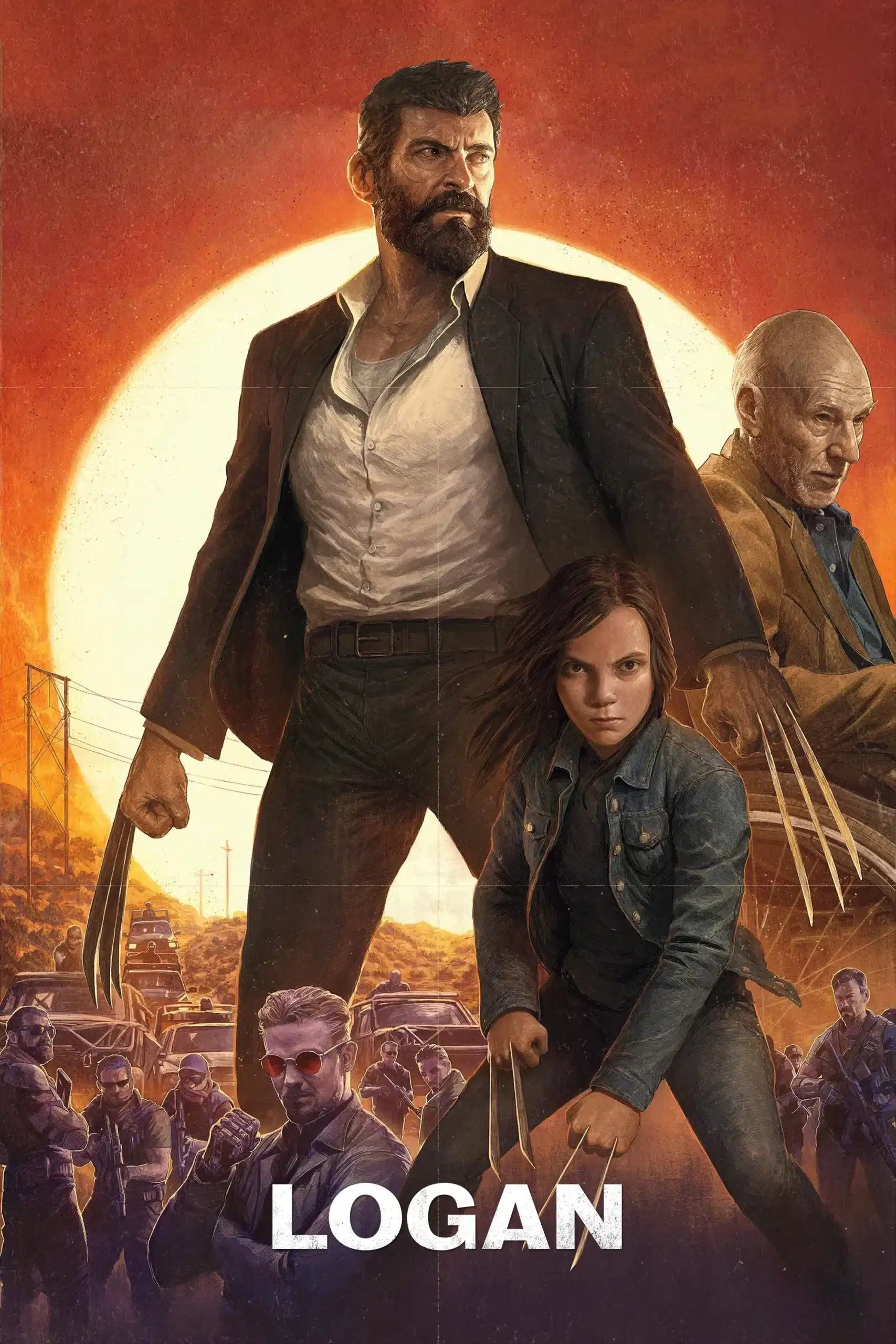 Logan (2017) (Hindi + English) Dual Audio Hollywood Movie BluRay HD ESub Filmyzilla