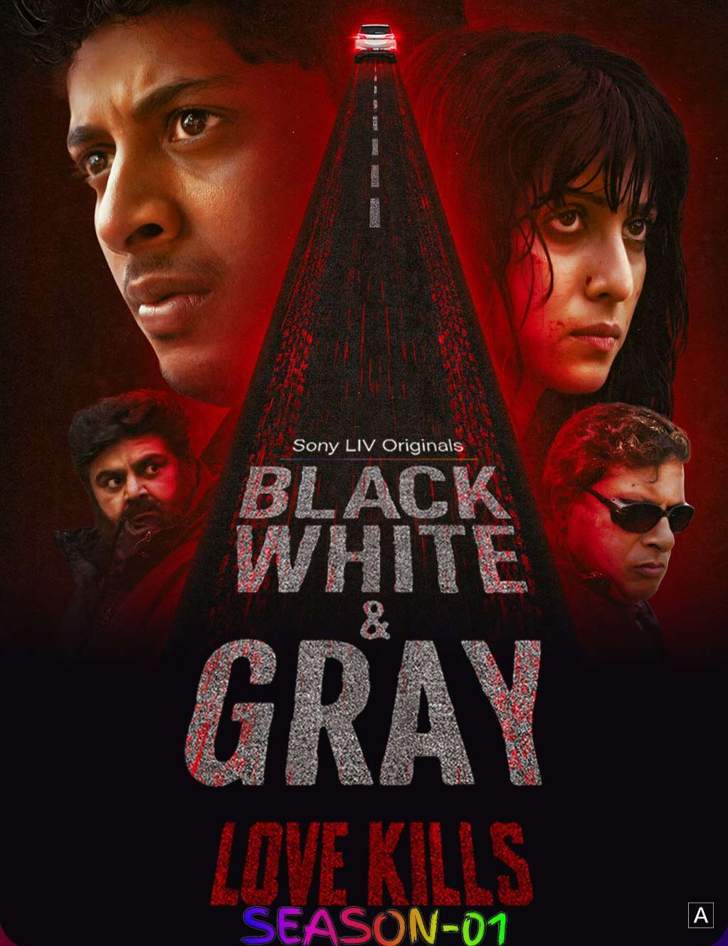 Black White And Gray – Love Kills S01 (2025) Hindi Completed Web Series HEVC ESub