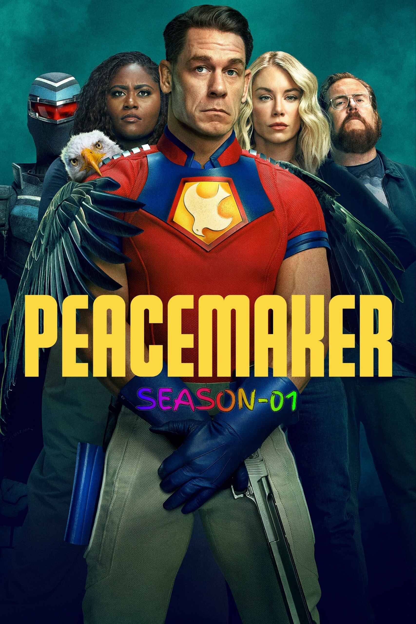 Peacemaker S01 (2022) (Hindi + English) Dual Audio Completed Web Series BluRay HEVC ESub