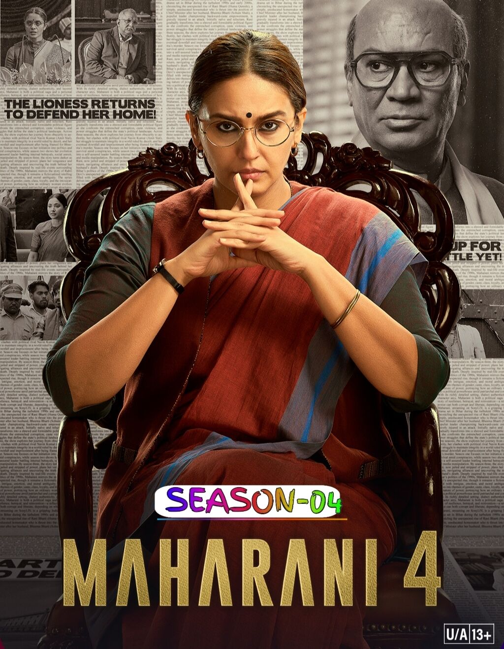 Maharani S04 (2025) Hindi Completed Web Series HEVC ESub