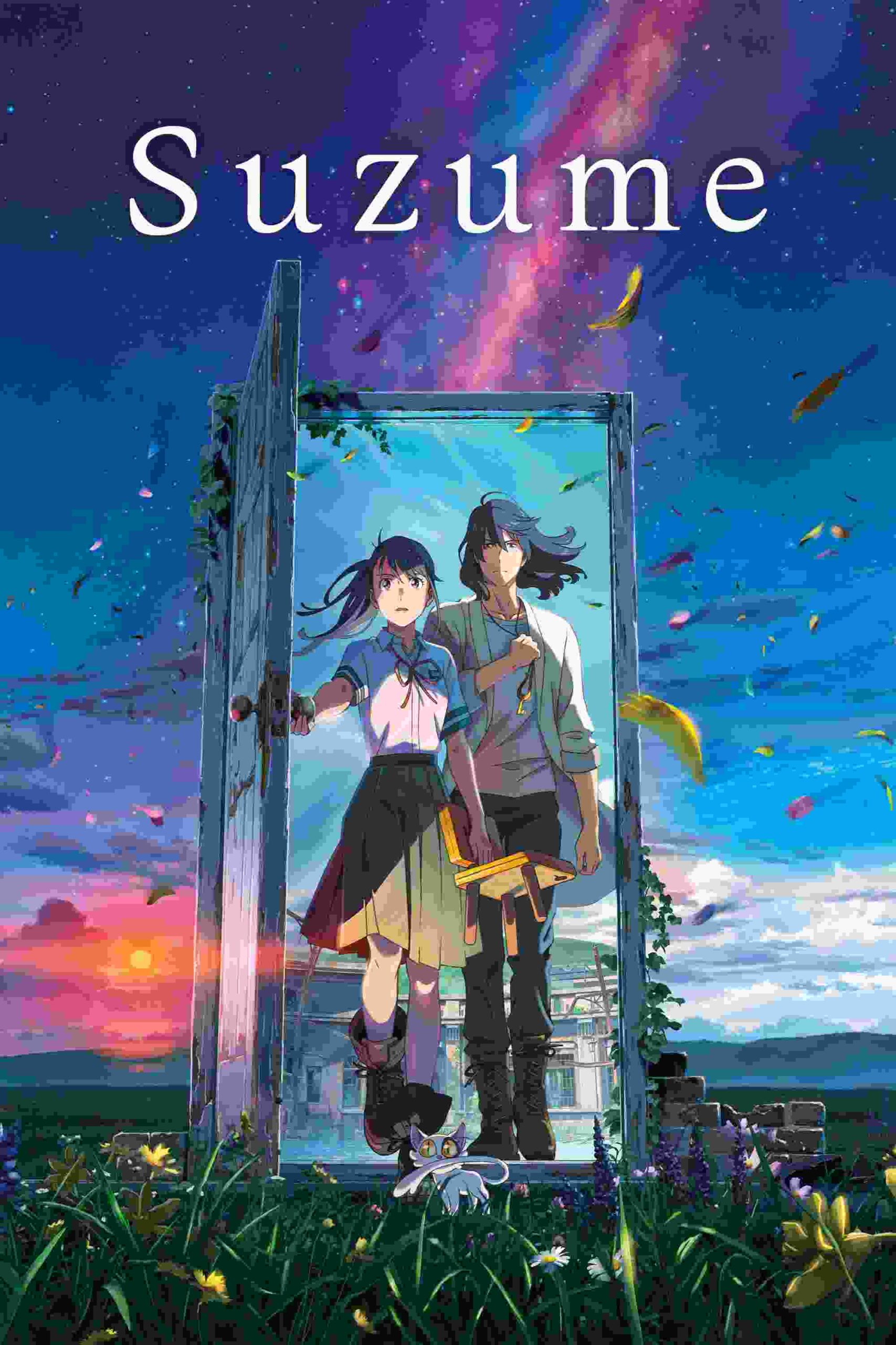 Suzume (2022) (Hindi + English) Animated Movie BluRay HD ESub