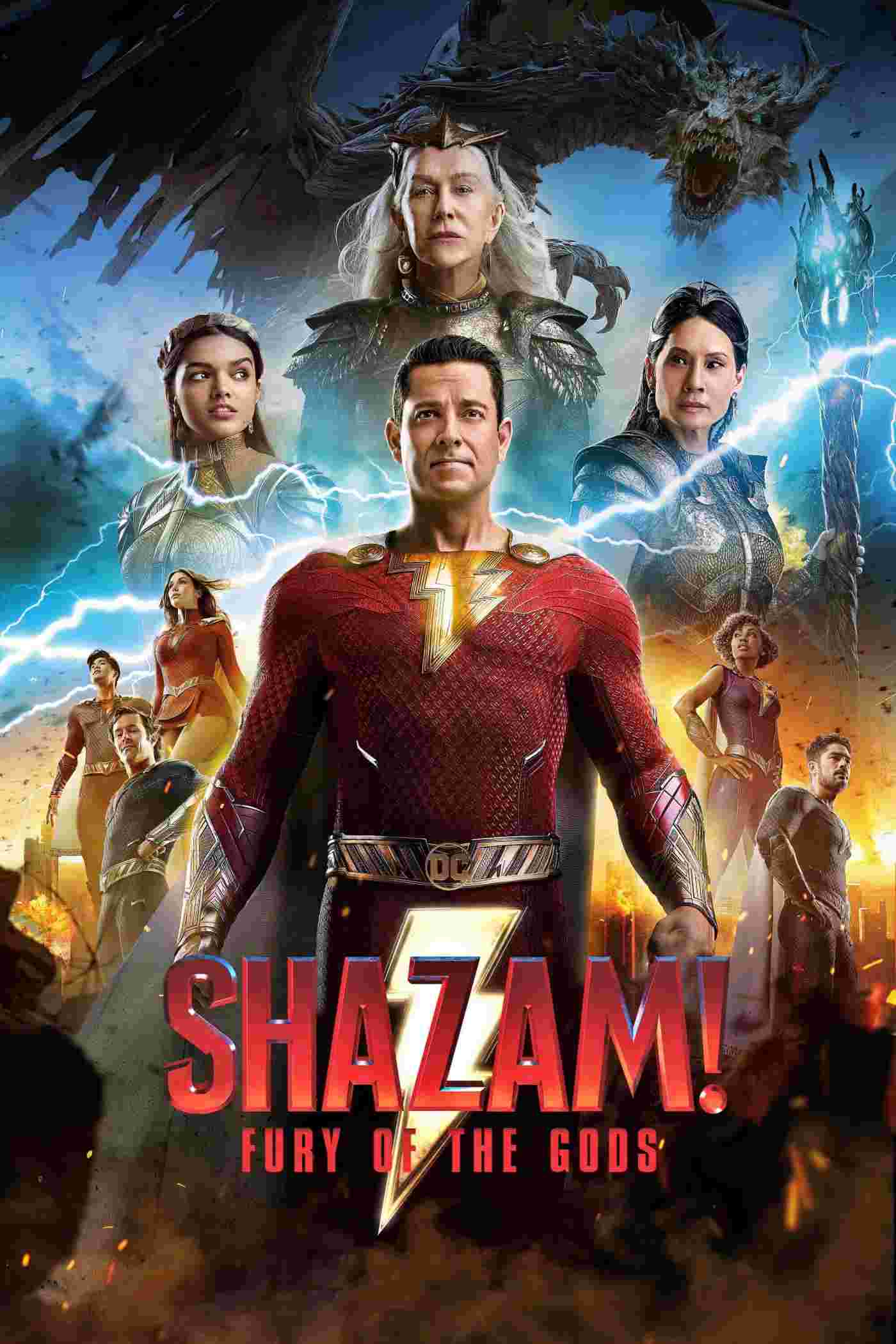 Shazam 2 Fury of the Gods (2023) (Hindi + English) Dual Audio Hollywood Movie BluRay HD ESub