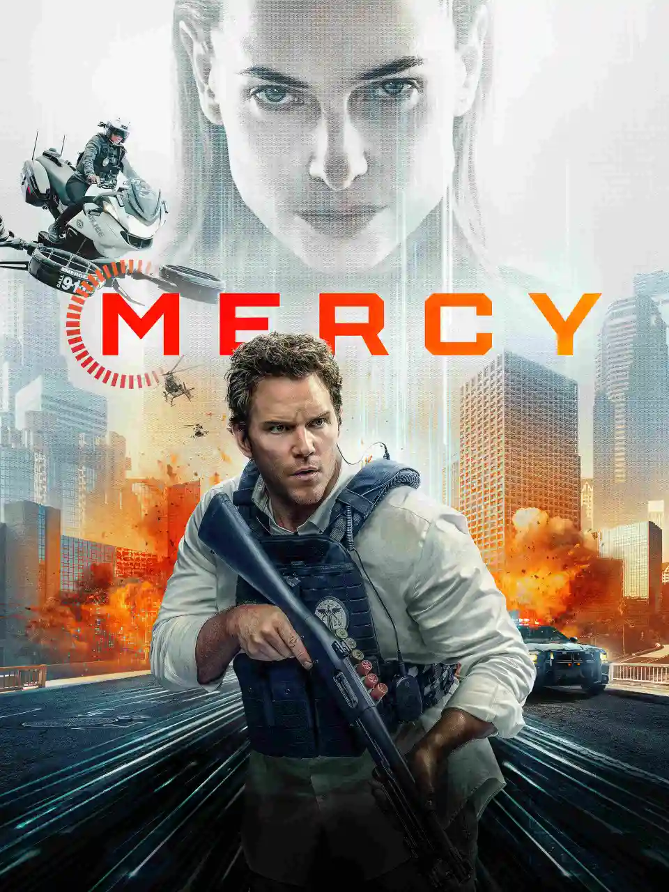 Mercy (2026) (Hindi + English) Dual Audio Hollywood Movie HD ESub