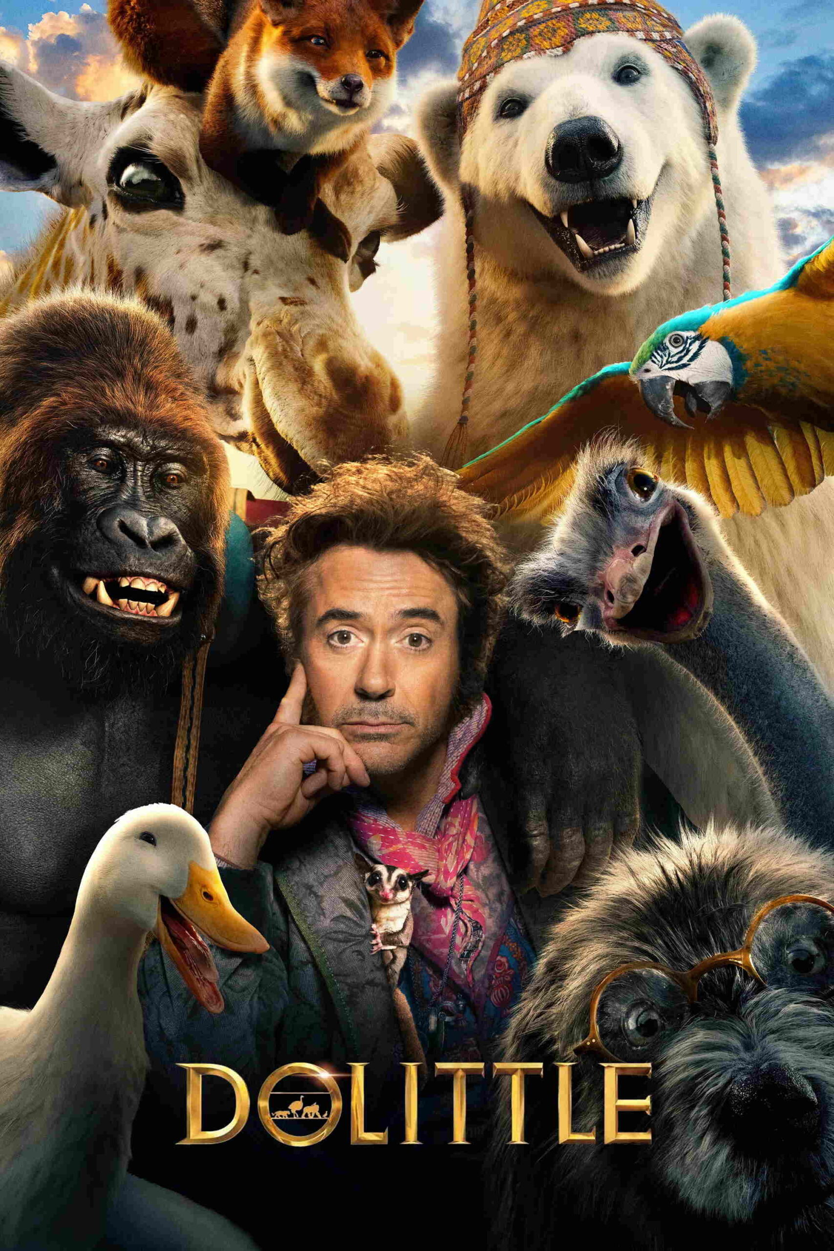 Dolittle (2020) (Hindi + English) Dual Audio Hollywood Movie BluRay HD ESub