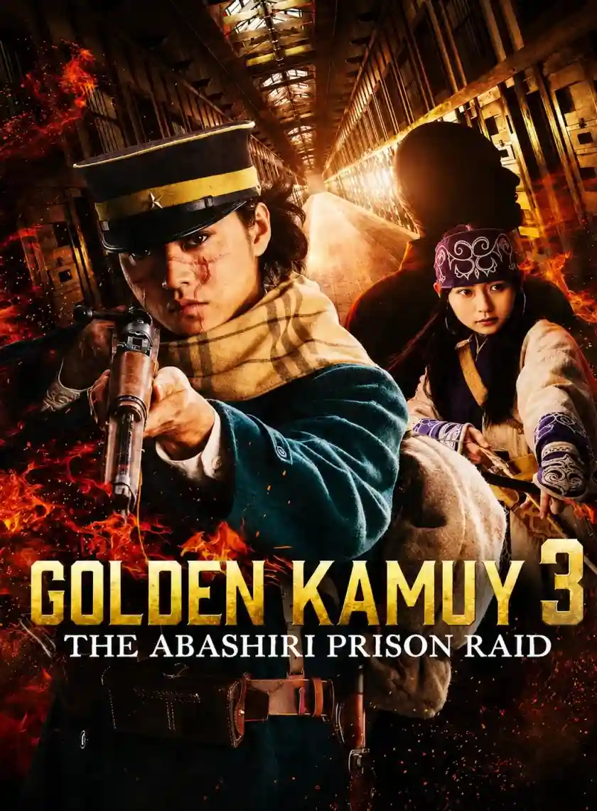 Golden Kamuy – Assault on Abashiri Prison (2026) (Hindi + English) Dual Audio Hollywood Movie HD ESub